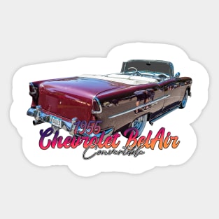 1955 Chevrolet BelAir Convertible Sticker